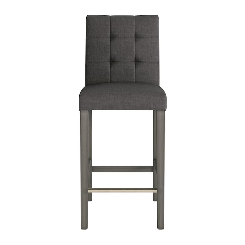 Leila Upholstered 31" Bar Height Barstool