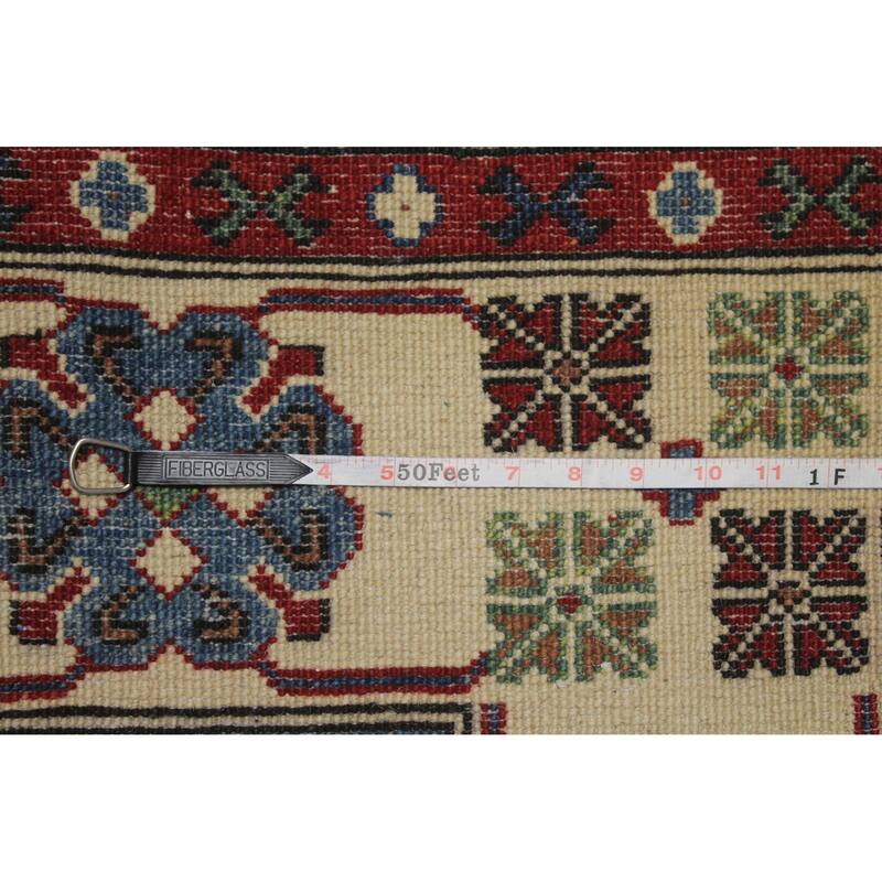 Noori Rug Kazak Yanny Red/Ivory Rug - 8'3" x 10'1"