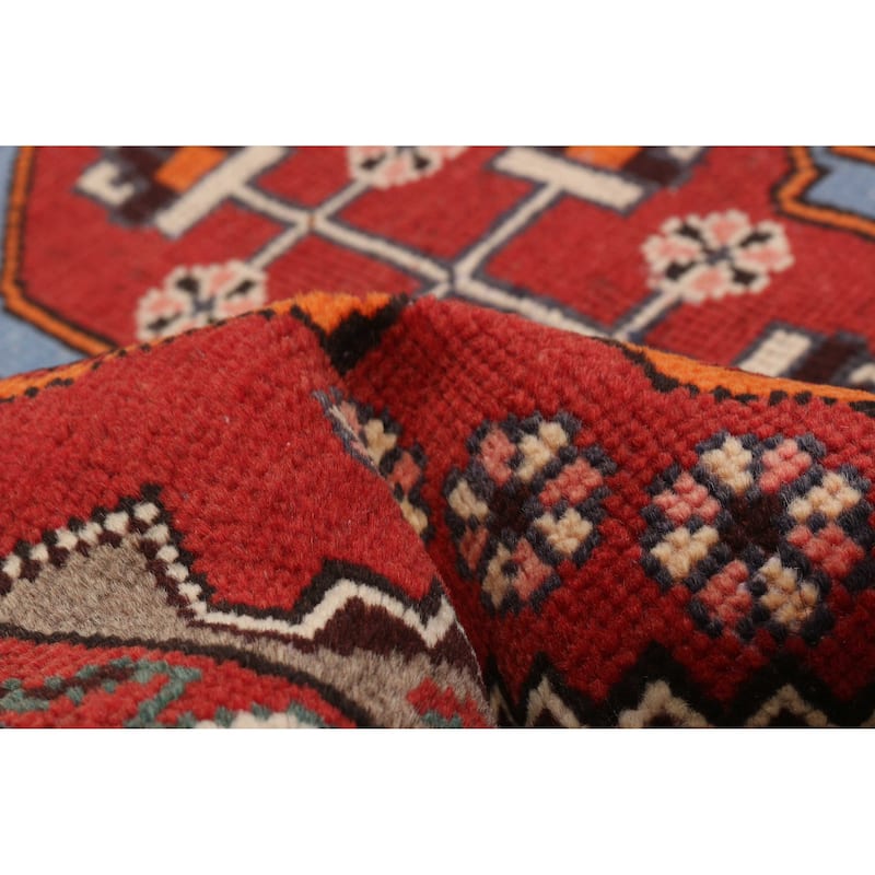ECARPETGALLERY Hand-knotted Konya Anatolian Red Wool Rug - 3'3 x 9'8