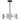 George Kovacs Grid 3 Coal And Brushed Nickel 4 Light Semi Flush