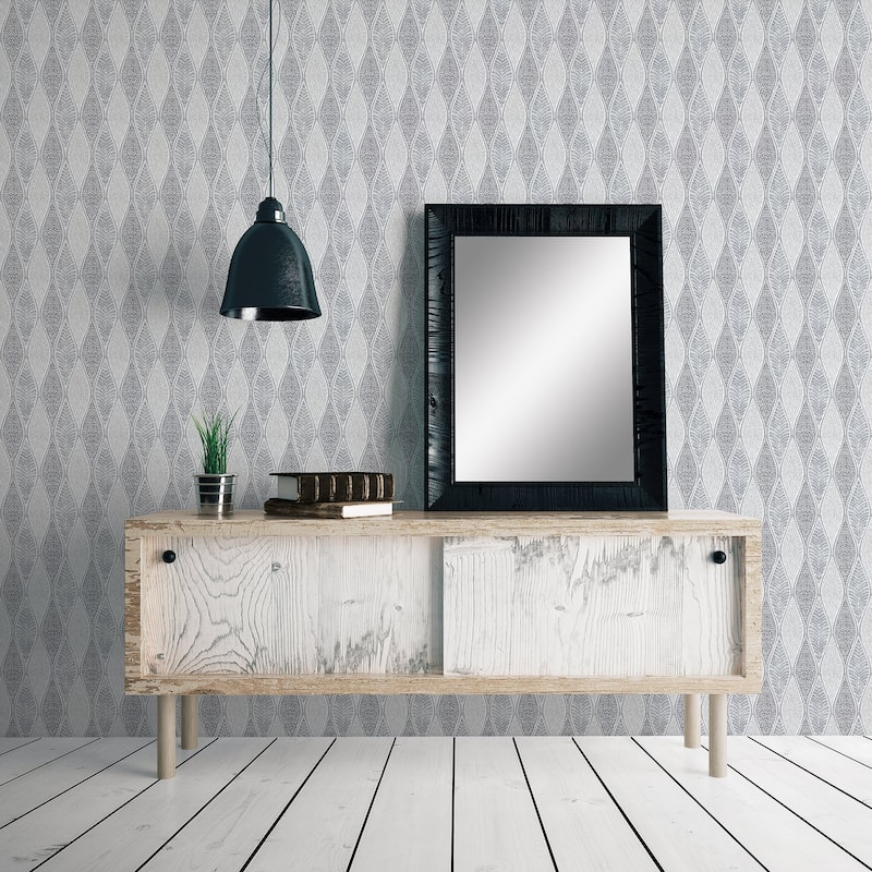 Galerie Wallcoverings Nordic Elements Teardrop Leaves Non-woven Wallpaper Roll