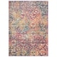 preview thumbnail 5 of 11, SAFAVIEH Monaco Stefka Boho Diamond Rug 4' x 5'7" - Multi - Rectangle