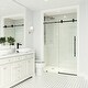 preview thumbnail 15 of 57, VIGO Elan E-class Shower Door with Clear Glass
