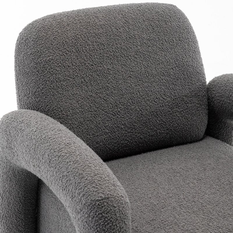 SEYNAR Modern Unique Design Upholstered Accent Chair for Living Room