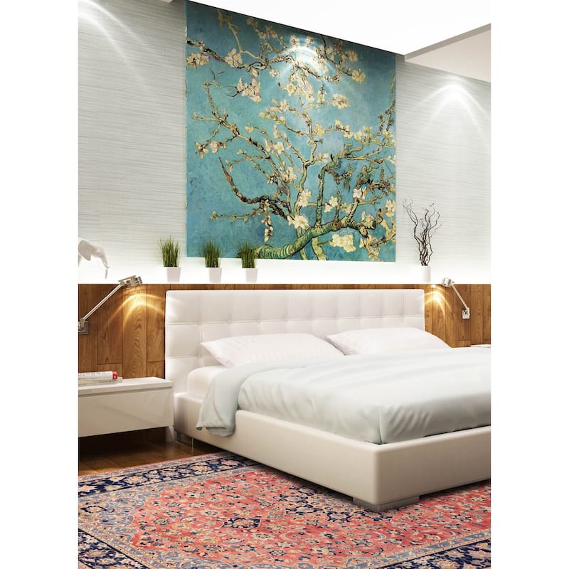 ECARPETGALLERY Hand-knotted Antalya Vintage Red Wool Rug - 9'1 x 13'5