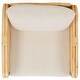 preview thumbnail 12 of 22, SAFAVIEH Alybeth Boho Coastal Solid Wood Accent Chair with Cushion - 26" W x 26" D x 26" H