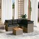 Option Grey-3x corner+Table+2x middle