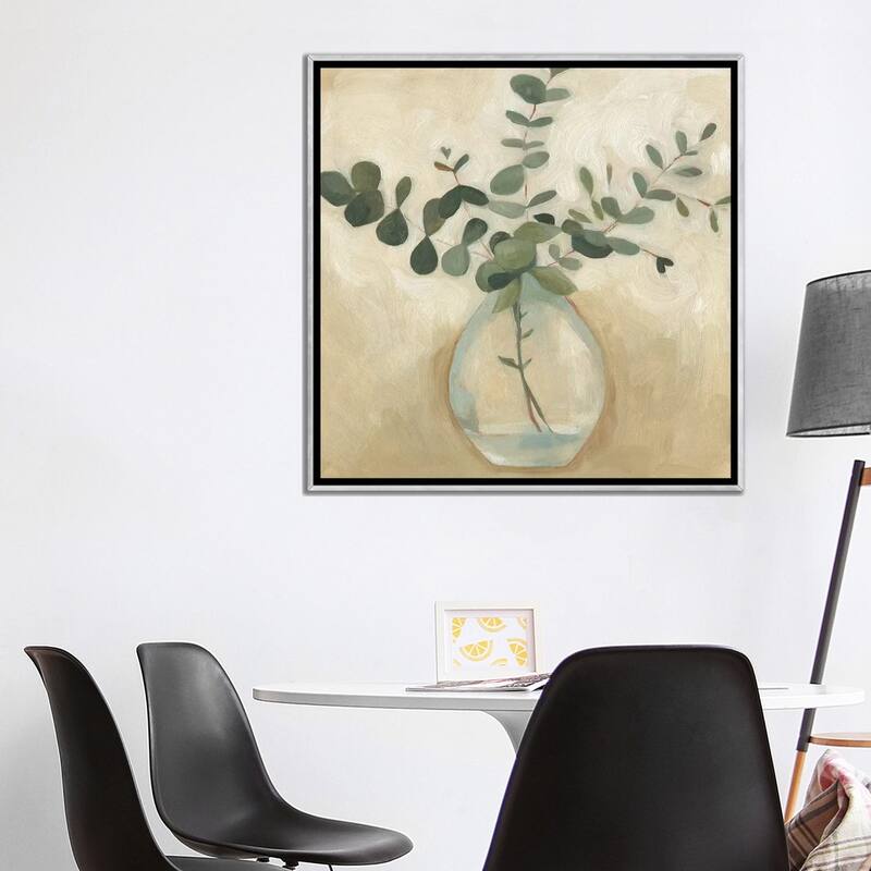 iCanvas "Greenery Still Life III" by Emma Scarvey Framed