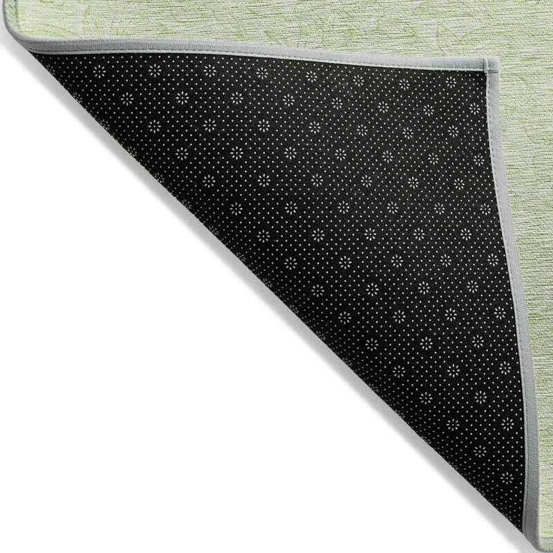 HomeRoots Floral Transitional Rectangle Outdoor Rug