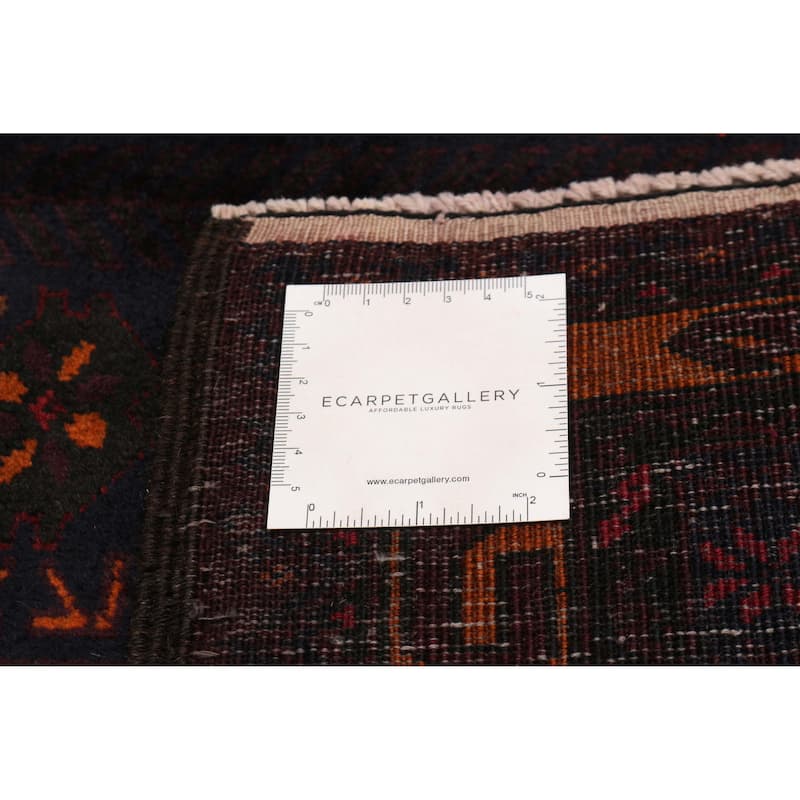 Teimani Navy Rug 3'10" x 6'6" - 3'10 x 6'6