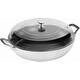 preview thumbnail 10 of 51, STAUB Cast Iron 3.5-qt Braiser with Glass Lid White