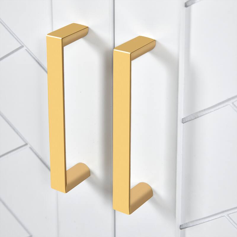 GDFStudio - Montvale Modern Freestanding Bathroom Vanity with Ceramic Sink and 3 Storage Drawers & Soft Closing Doors - 30'W