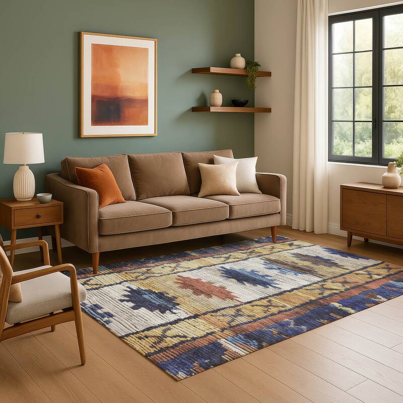 Premium Washable Super Soft Southwest Global Mayfield Rug
