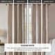 preview thumbnail 17 of 70, SunSmart Mirage Knitted Jacquard Total Blackout Grommet Window Curtain Panel