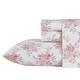 preview thumbnail 34 of 92, Laura Ashley Printed Cotton Flannel Sheet Set Lisalee Pink - Full