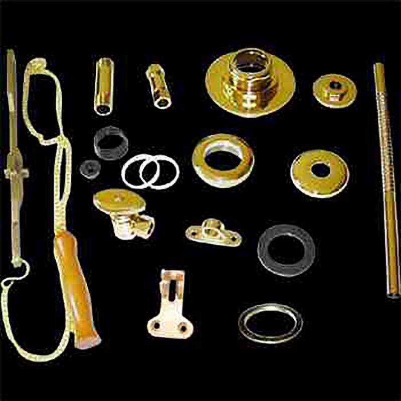 High Tank Toilet Brass PVD Replacement Parts Parts for Hightank Toilets Renovators Supply