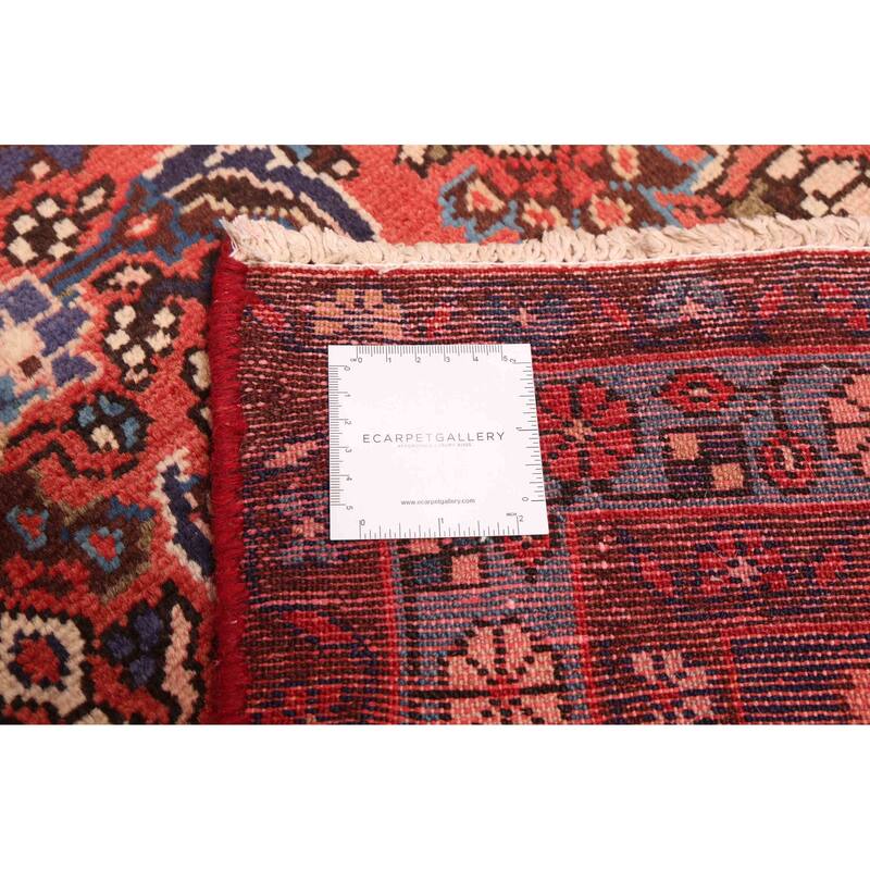 ECARPETGALLERY Hand-knotted Andelz Red Wool Rug - 3'6 x 9'5