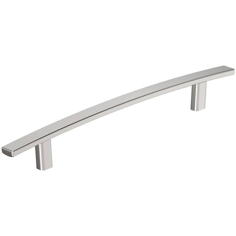 Amerock BP26208 Cyprus 7-9/16" Center to Center Bar Cabinet Pull - Polished Nickel
