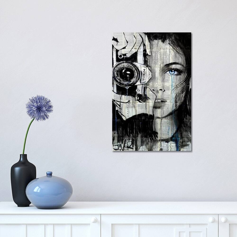 iCanvas "Shootin" by Loui Jover Canvas Print