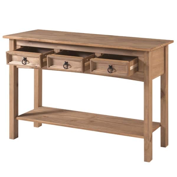 Furniture Dash Wood Hall Table Consol...