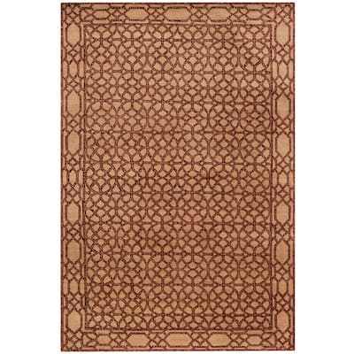 SAFAVIEH Couture Hand-knotted Toyoko Daroslava Silk Rug