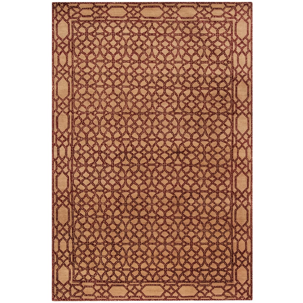 SAFAVIEH Couture Hand-knotted Toyoko Daroslava Silk Rug