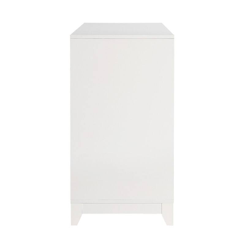 TV Stand for TVs up to 65 Inches, Modern Entertainment Center Media Console Cabinet with 2 Spacious Storage Space