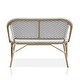 preview thumbnail 8 of 10, Furniture of America Ariel Natural Tone Aluminum Patio Bench