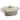 Smith & Clark 4-Quart Enameled Cast Iron Square Dutch Oven Pot With Lid