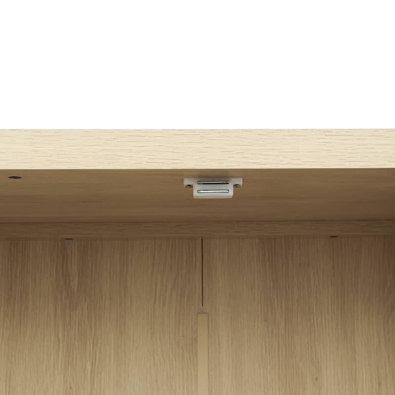 Storage Cabinet with Adjustable Inner Shelves