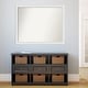 preview thumbnail 94 of 190, Wall Mirror Choose Your Custom Size - Extra Large, Blanco White Wood