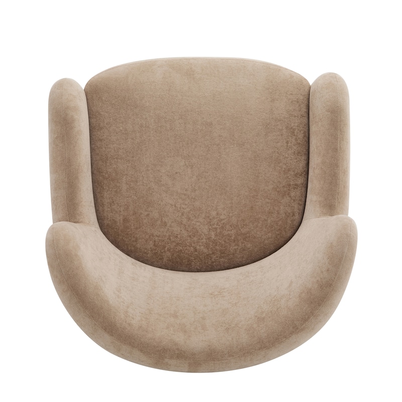 Bacho Fabric Wingback Accent Chair by Christopher Knight Home