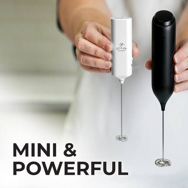 Zulay Kitchen Powerful Mini Milk Frother Handheld - Electric Hand Mixer - Bed Bath & Beyond