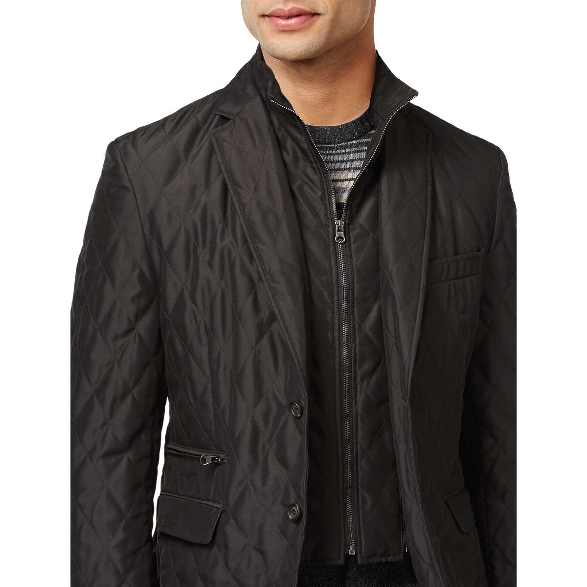 ralph lauren quilted sport coat