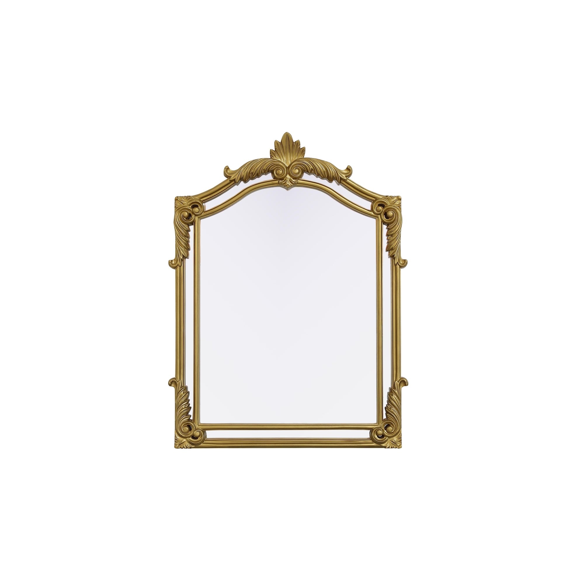 Elegant Lighting MR7A3242 Madeline 31-1/2"W x 42"H Rectangular Flat