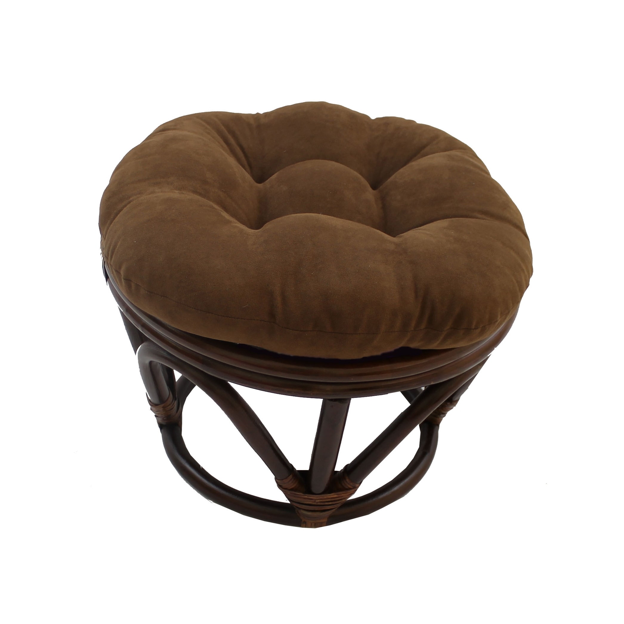 Bali 18-inch Footstool with Microsuede Cushion Medium - Bild 31 von 89