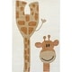 preview thumbnail 2 of 7, Nuloom Anabell Giraffe Kids Area Rug