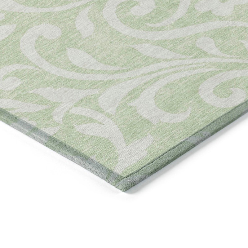 Machine Washable Indoor/ Outdoor Chantille Traditional Rug
