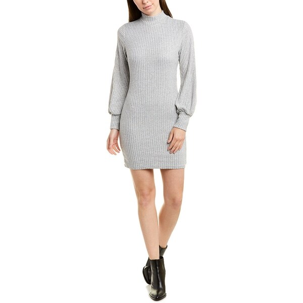 light grey sweater dress