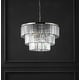 preview thumbnail 22 of 24, SAFAVIEH Couture Karissa 24-Inch Crystal 10-Light Tier Chandelier - 24" W x 24" D x 21 / 69" H