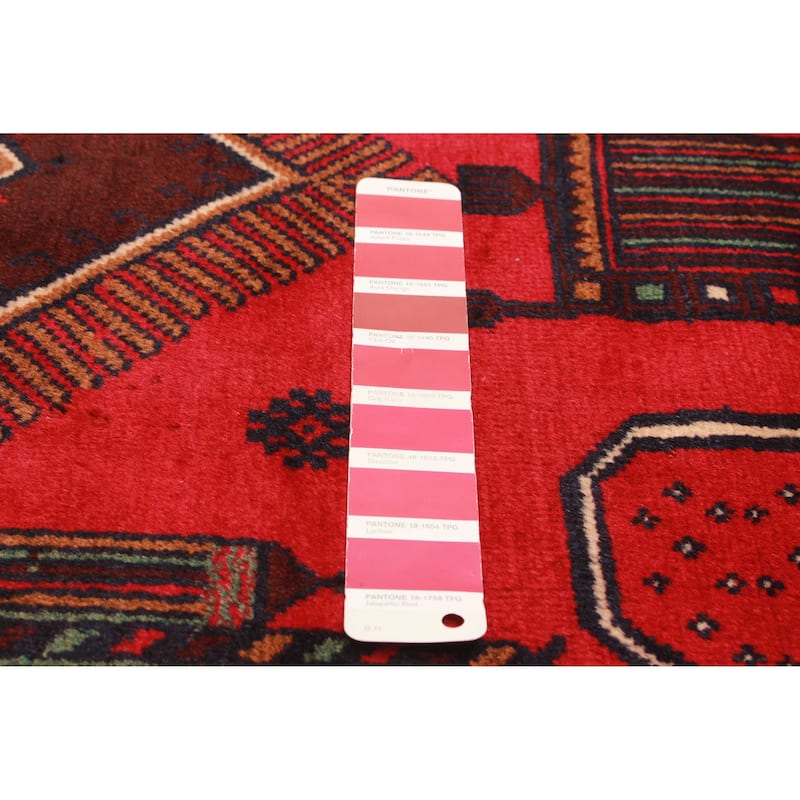 Teimani Red Rug 3'0" x 4'9" - 3'0 x 4'9