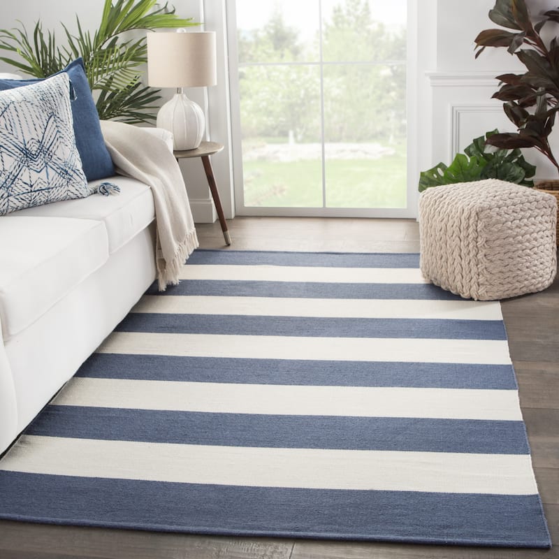 Porch & Den Klipsan Striped Indoor/Outdoor Area Rug