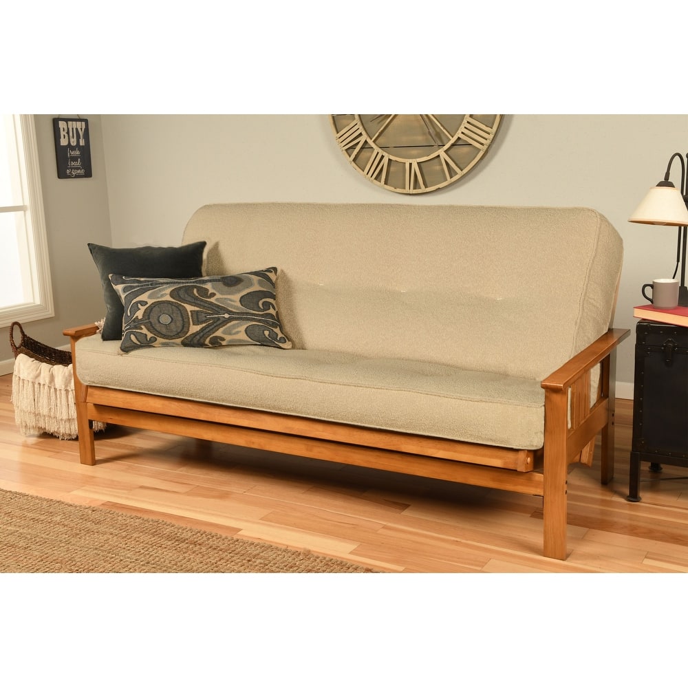Somette Monterey Butternut Futon Set and Mattress