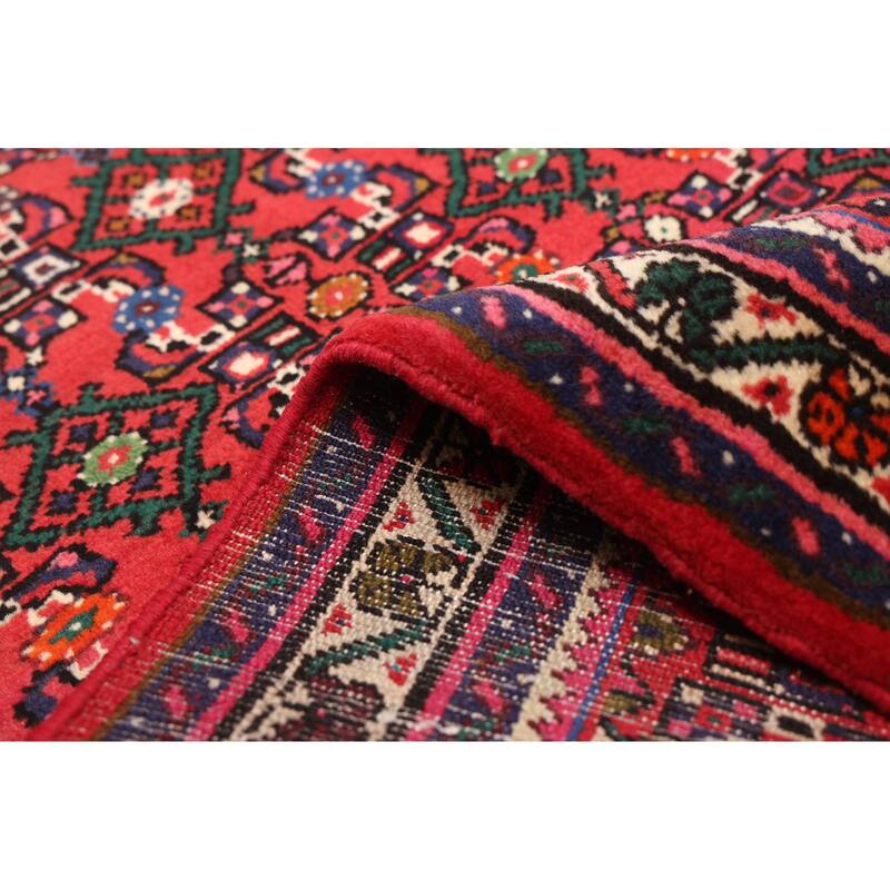 ECARPETGALLERY Hand-knotted Andelz Red Wool Rug - 2'8 x 9'2