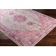 preview thumbnail 7 of 8, Livabliss Vintage Distressed Oriental Pink Area Rug - 5' 3" x 7' 3"