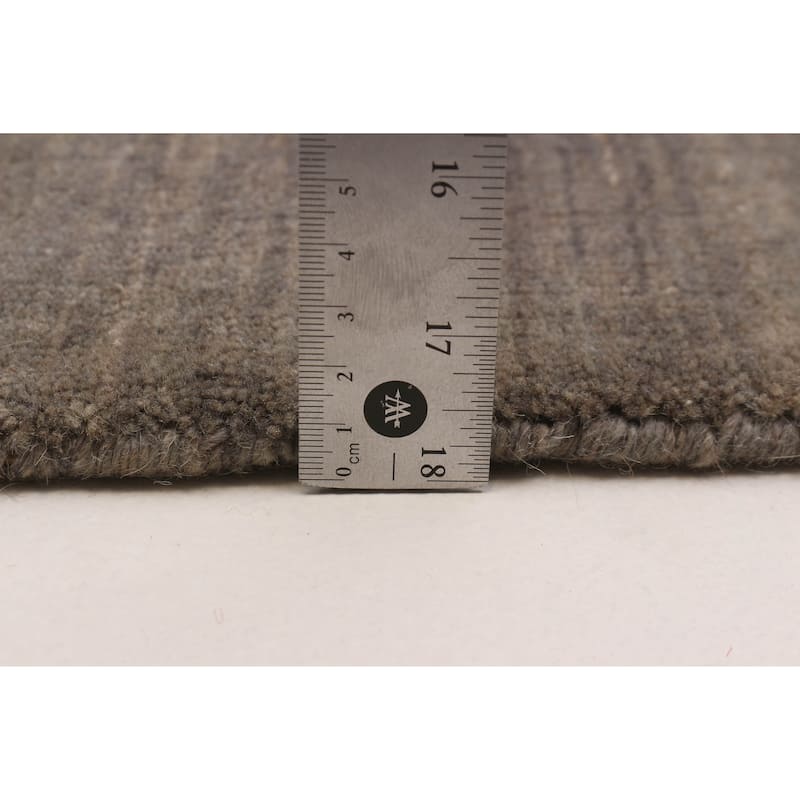 Kashkuli Gabbeh Grey Rug 4'8" x 6'6" - 4'8 x 6'6