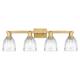 Option Brushed Brass / Clear