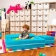 preview thumbnail 31 of 48, Jaxx Zipline Modular Kids Loveseat with Ottomans
