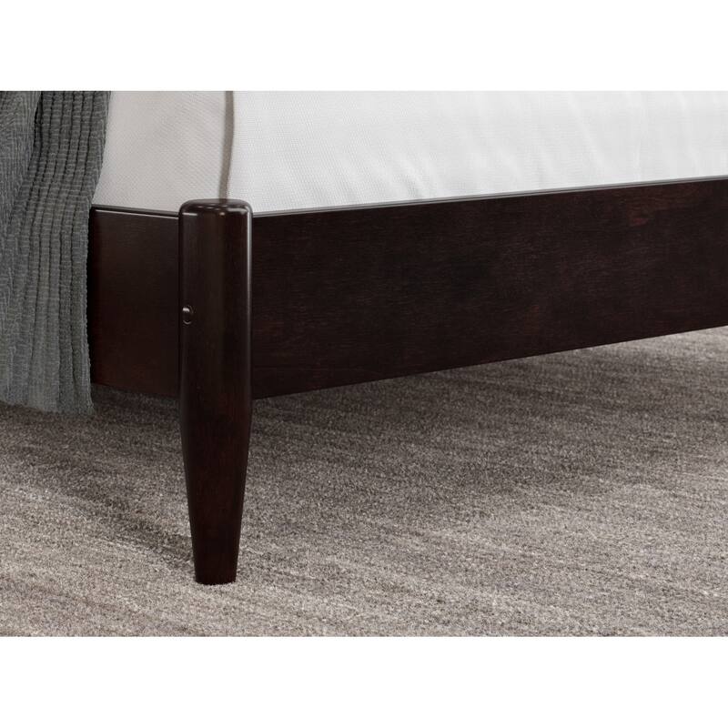 Becket Solid Wood Low Profile Platform Bed
