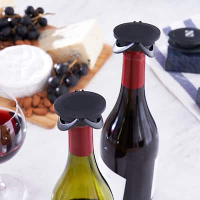 Champagne, Wine, and Bottle Stoppers, Set of 8